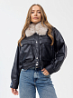 Куртка женская (эко-кожа) демисезон
