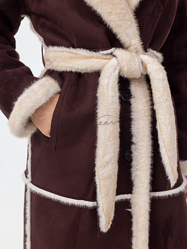 Куртка для женщин (эко-замша)