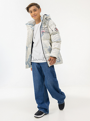 Куртка для мальчиков (био-пух)