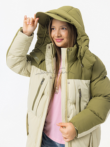 Пальто для девочек (био-пух)